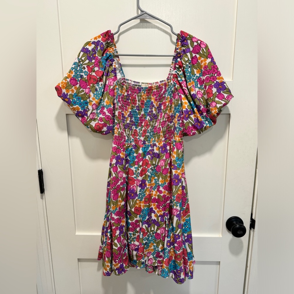 mini floral dress